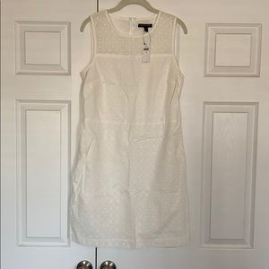 Banana Republic Eyelet Sleeveless Dress
